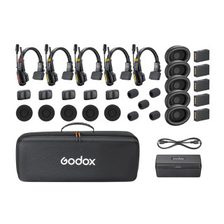 Godox Système Intercom Skytalk Air 2.4Ghz - 5 Utilisateurs