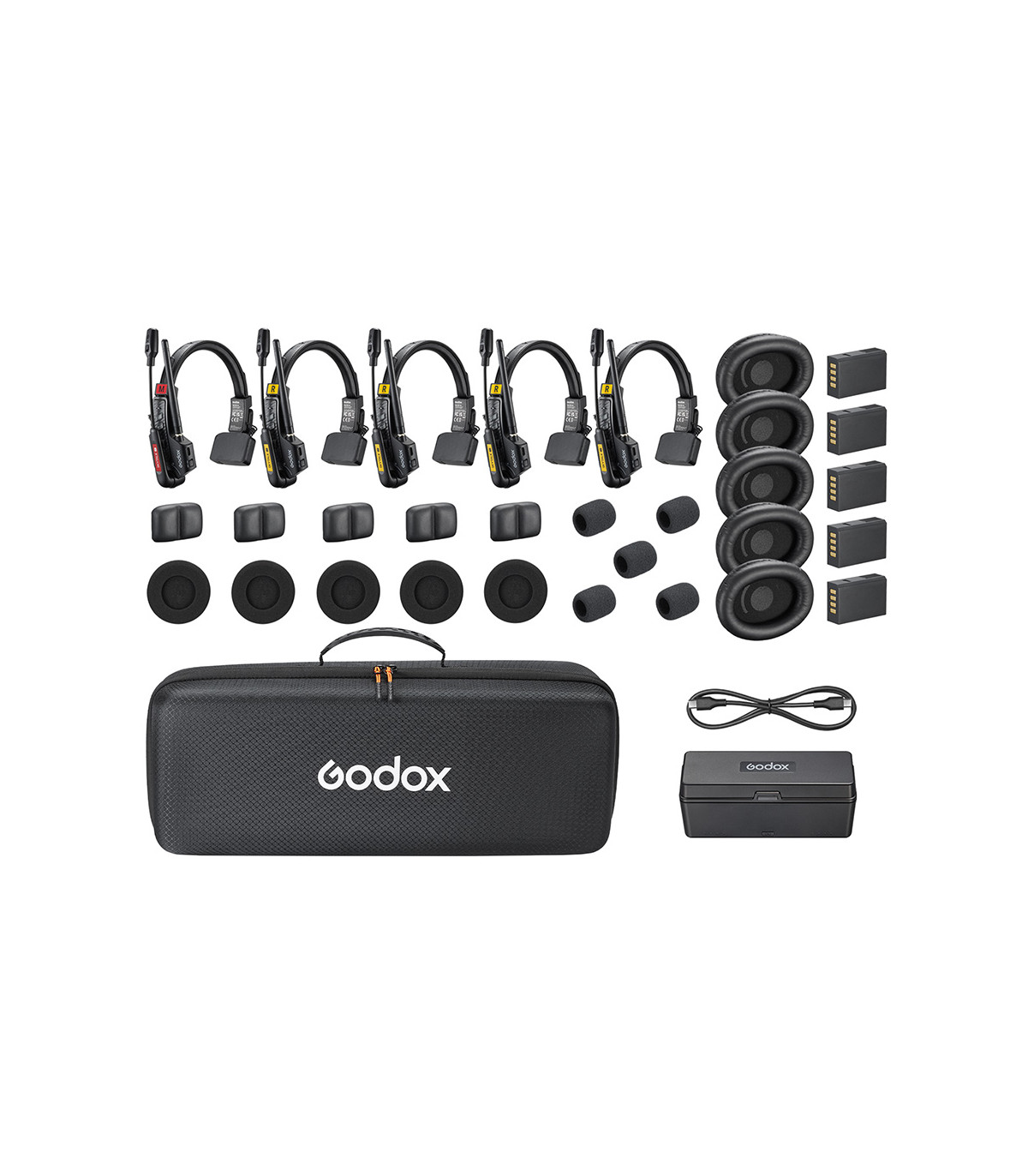 Godox Système Intercom Skytalk Air 2.4Ghz - 5 Utilisateurs - Godox - Prophot