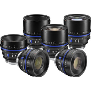 Zeiss Kit de 6 Objectifs Nano Prime (18-24-35-50-75-100mm) - E-Mount Feet