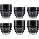 Zeiss Kit de 6 Objectifs Nano Prime (18-24-35-50-75-100mm) - E-Mount Feet - Zeiss - Prophot