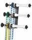 Visico Crochet Triple avec 3 Mi-axes et 3 Chaînes - Visico - Prophot