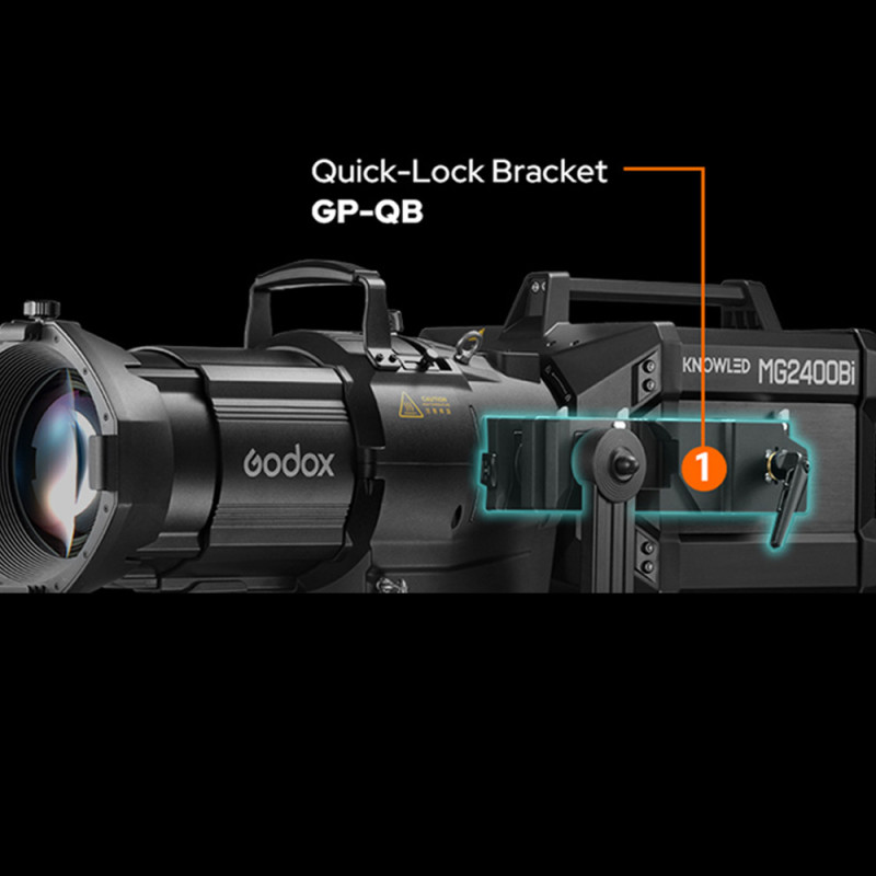 Godox Support GP-QB KNOWLED pour MG4KR vers Spotlight Série G - Godox - Prophot