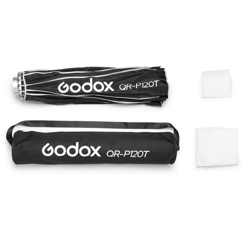 Godox Softbox Parabolique à fixation rapide QR-P120T - 120cm - Godox - Prophot