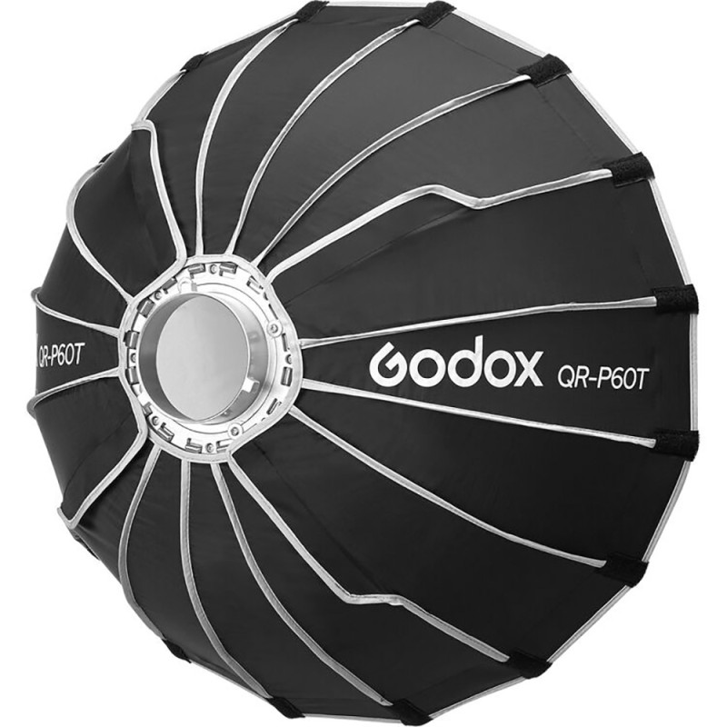 Godox Softbox Parabolique à fixation rapide QR-P60T - 60cm - Godox - Prophot