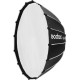Godox Softbox Parabolique à fixation rapide QR-P90T - 90cm - Godox - Prophot