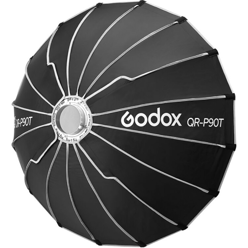 Godox Softbox Parabolique à fixation rapide QR-P90T - 90cm - Godox - Prophot