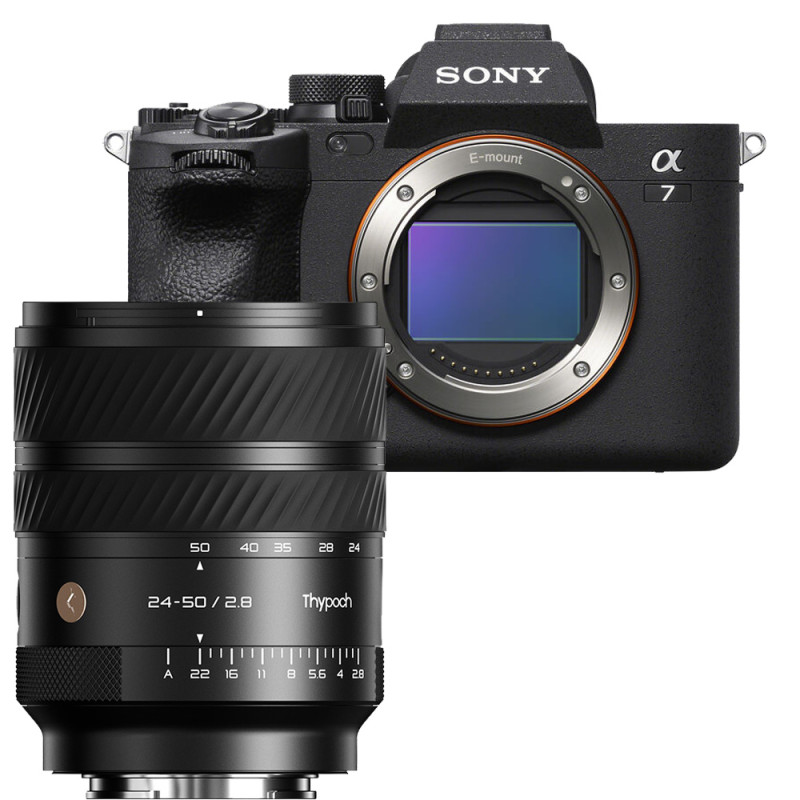 Sony Kit Alpha 7 IV avec Objectif Thypoch Voyager 24-50mm f/2.8 - Sony - Prophot