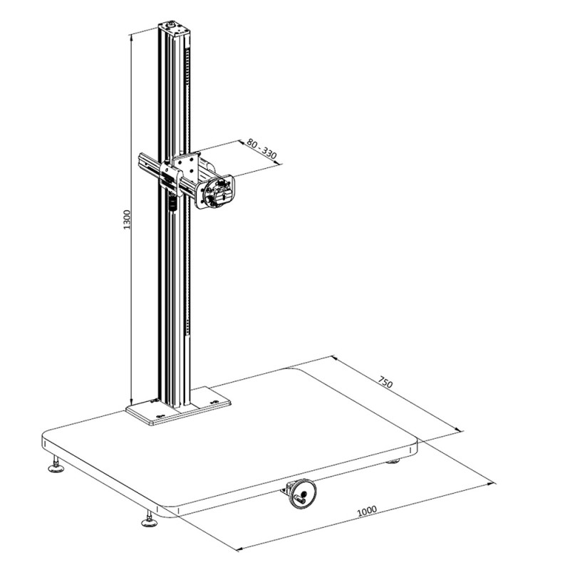 Cambo Statif Repro de Table RPS-260 - Cambo - Prophot