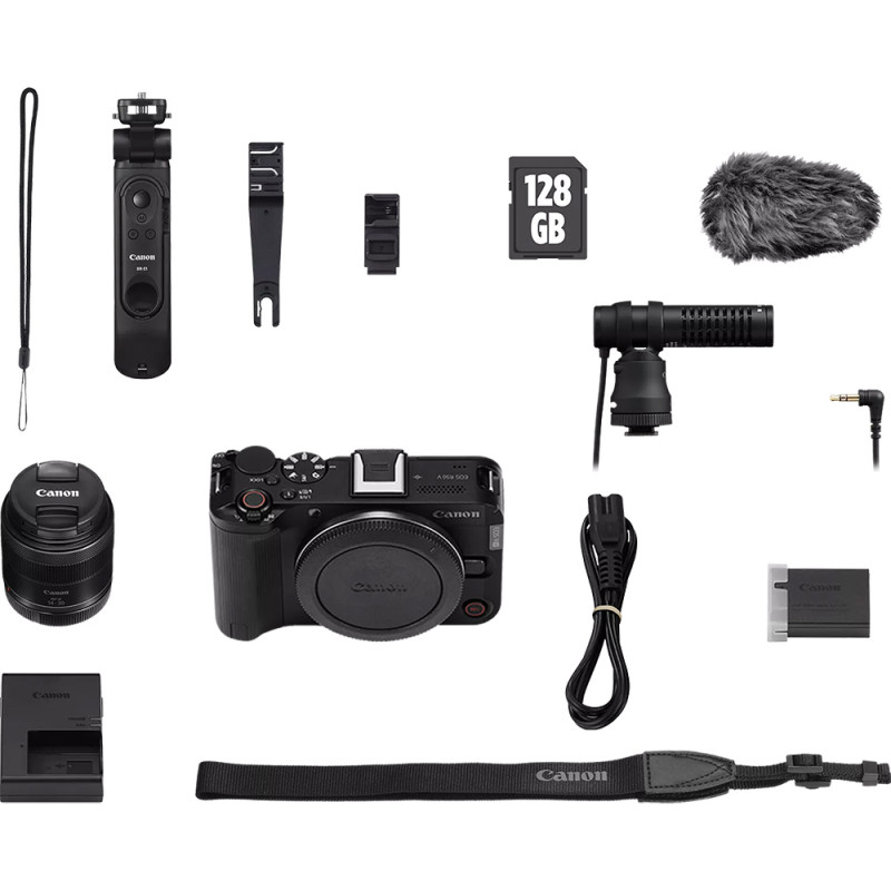 Canon Kit EOS R50V avec Objectif RF-S 14-30mm f/4-6.3 IS STM PZ - Creator Kit - Canon - Prophot