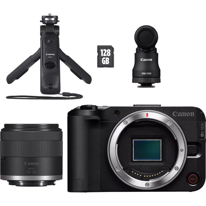 Canon Kit EOS R50V avec Objectif RF-S 14-30mm f/4-6.3 IS STM PZ - Creator Kit - Canon - Prophot
