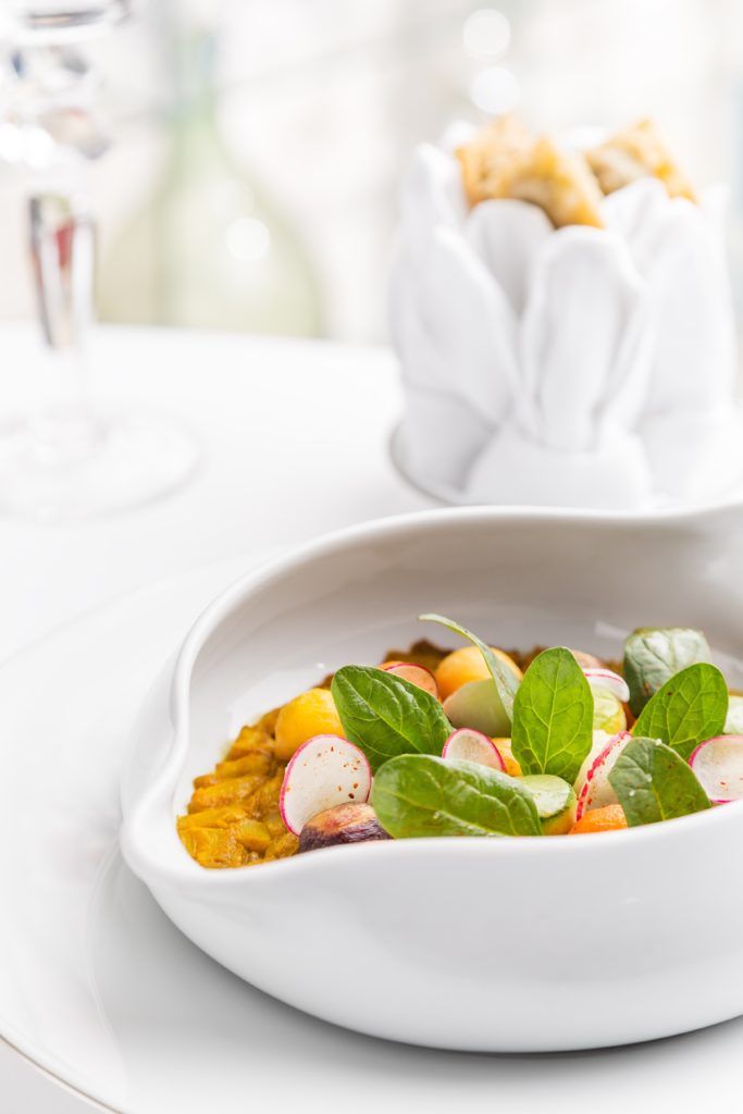 Photographie culinaire réalisée au restaurant Jiwan par Victor Bellot